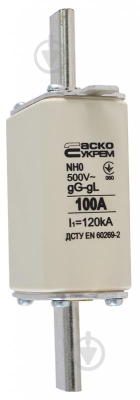 Предохранитель плавкий АСКОУКРЕМ NH0 100A gG A0050010024 - фото 4
