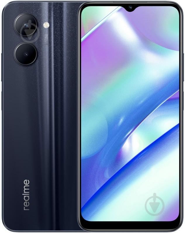 Смартфон realme C33 Dual Sim 4/128GB night sea - фото 1 Смартфон realme C33 Dual Sim 4/128GB night sea - фото 1
