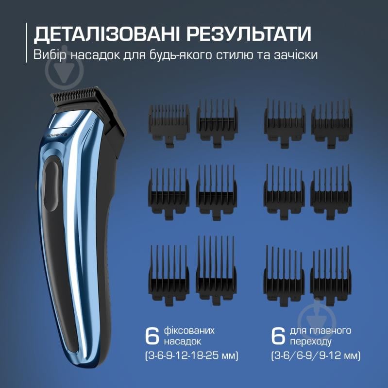 Машинка для стрижки Rowenta BARBER EXPERIENCE TN1551E0 - фото 7