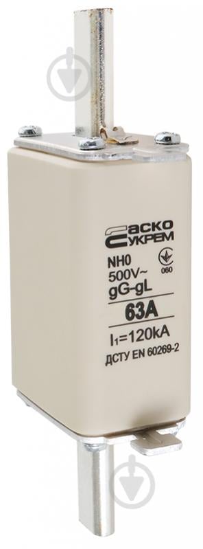 Предохранитель плавкий АСКОУКРЕМ NH0 63A gG A0050010022 - фото 2