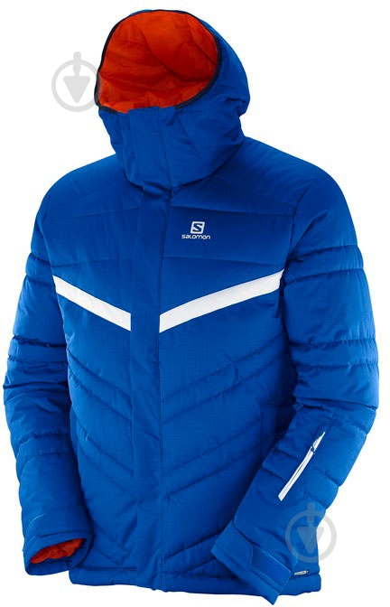 Куртка мужская Salomon L38314800 L38314800 р.L голубая - фото 1