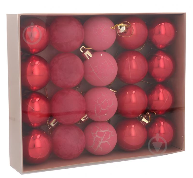 Набор елочных шаров Тайм Еко d 4 мм 20 шт./уп. - фото 1 Набор елочных шаров Тайм Еко d 4 мм 20 шт./уп. - фото 1