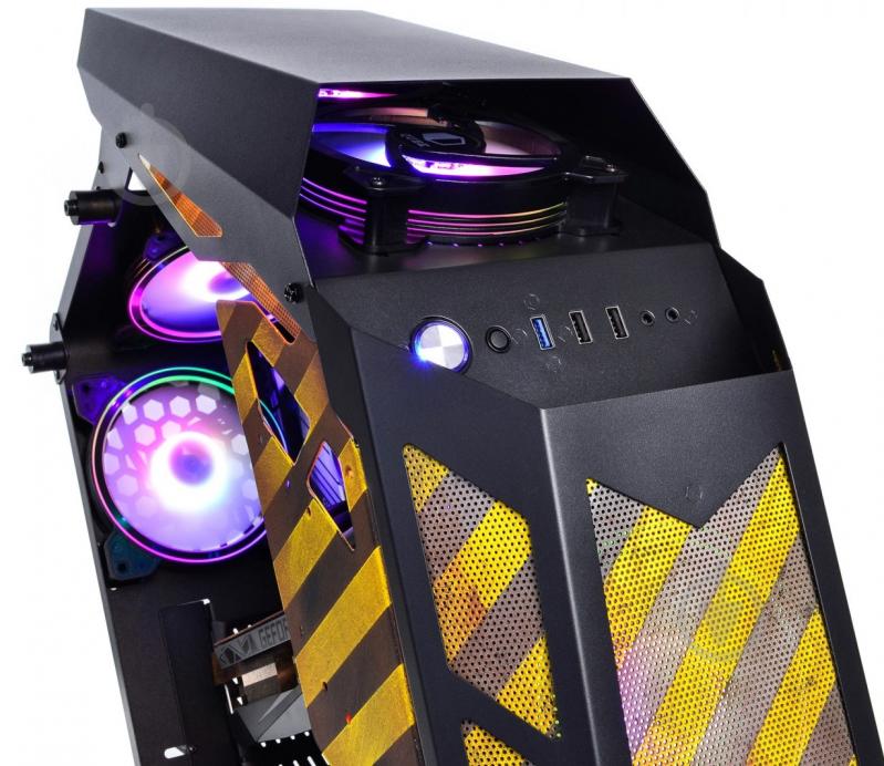 Компьютер Artline Overlord ANOMALY (ANOMALYv51) black/yellow - фото 2