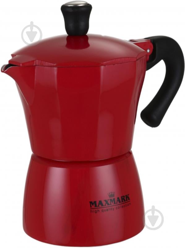 Кавоварка гейзерна Maxmark Red 120 мл MK-ALR00120 - фото 2