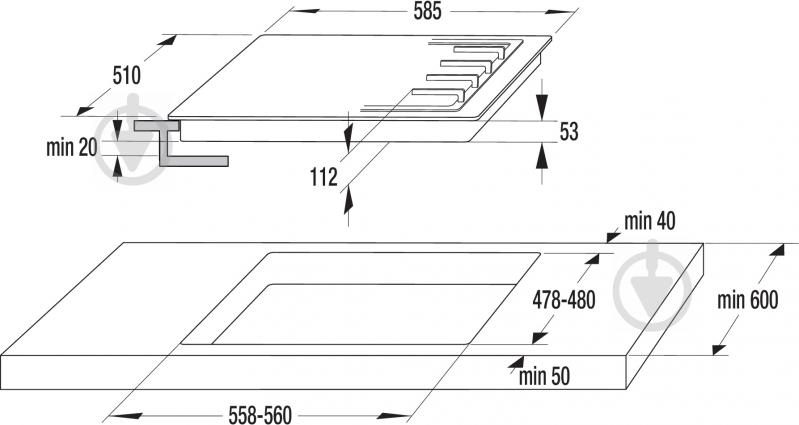 Варочная поверхность газовая Gorenje GTW 641 UB - фото 2