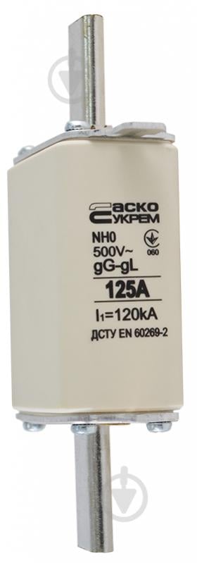 Предохранитель плавкий АСКОУКРЕМ NH0 125A gG A0050010025 - фото 4