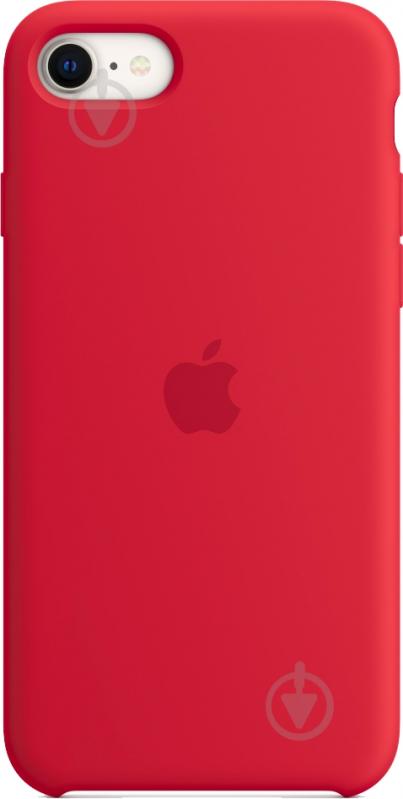 Чехол Apple Silicone Case для Apple iPhone SE (MN6H3ZM/A) red - фото 1 Чехол Apple Silicone Case для Apple iPhone SE (MN6H3ZM/A) red - фото 1