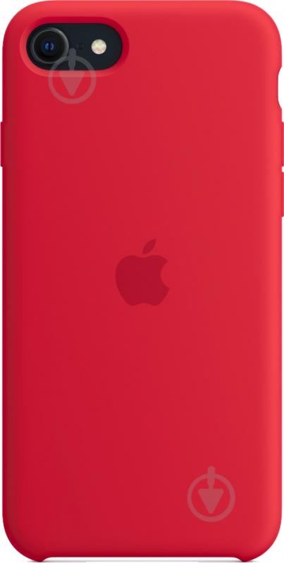 Чехол Apple Silicone Case для Apple iPhone SE (MN6H3ZM/A) red - фото 2 Чехол Apple Silicone Case для Apple iPhone SE (MN6H3ZM/A) red - фото 2