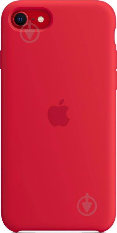 Чехол Apple Silicone Case для Apple iPhone SE (MN6H3ZM/A) red - фото 3 Чехол Apple Silicone Case для Apple iPhone SE (MN6H3ZM/A) red - фото 3