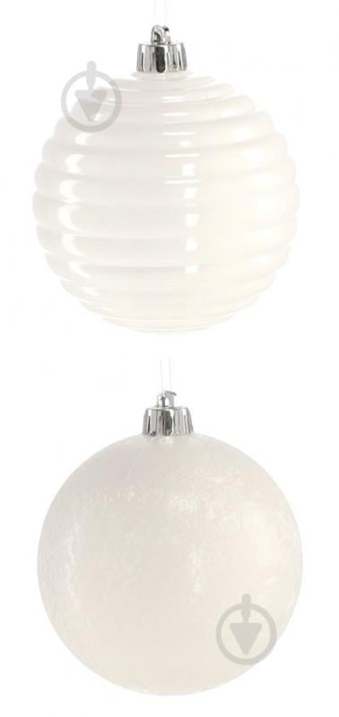 Набор елочных шаров Тайм Еко молочные d 8 мм 6 шт./уп. - фото 2 Набор елочных шаров Тайм Еко молочные d 8 мм 6 шт./уп. - фото 2