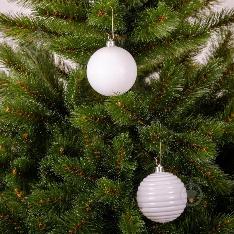 Набор елочных шаров Тайм Еко молочные d 8 мм 6 шт./уп. - фото 3 Набор елочных шаров Тайм Еко молочные d 8 мм 6 шт./уп. - фото 3