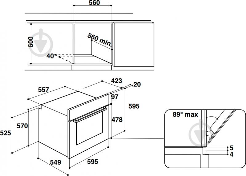 Духовой шкаф Hotpoint FA5 841 JH WH HA - фото 2