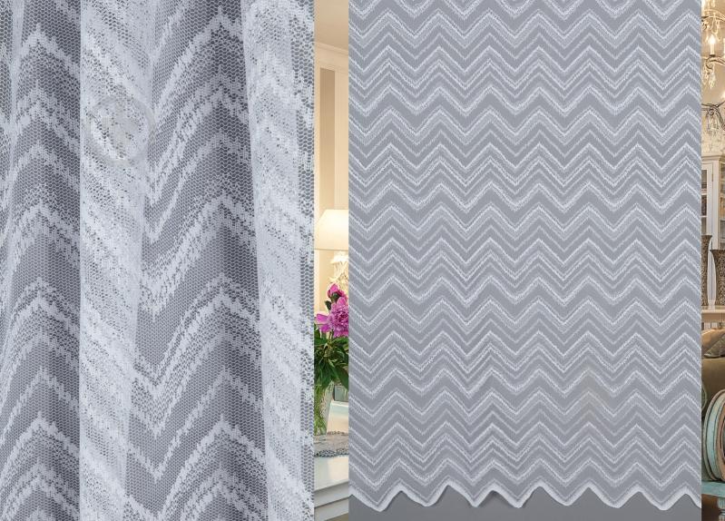 Тюль HX 61288-offwhite 400х270 см - фото 1