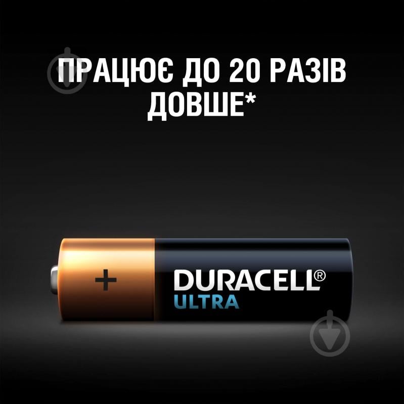 Батарейки Duracell Ultra MN1500 AA (LR6, 316) 2 шт. (5004803) - фото 4