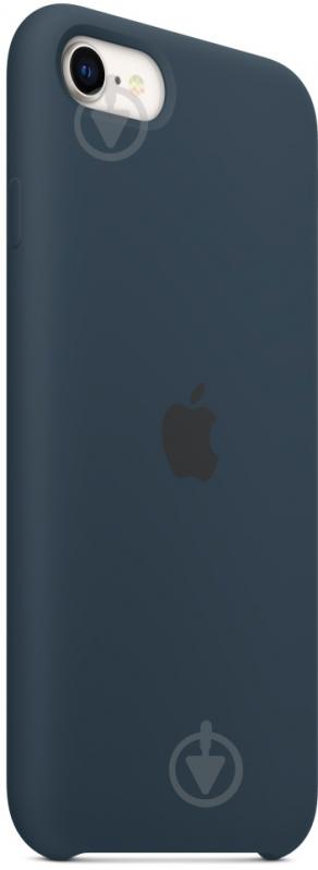 Чехол Apple Silicone Case для Apple iPhone SE (MN6F3ZM/A) abyss blue - фото 4