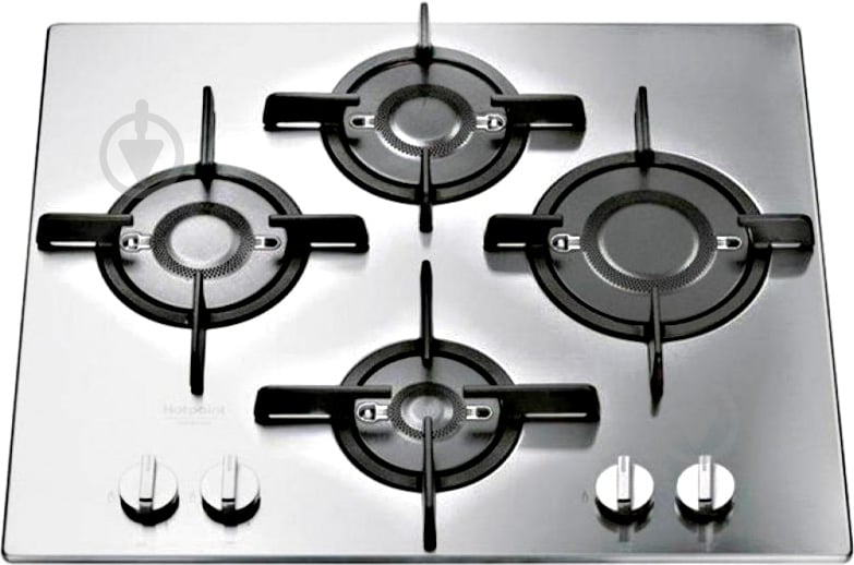 Варочная поверхность газовая Hotpoint FTGHL 641 D/IX/HA - фото 1
