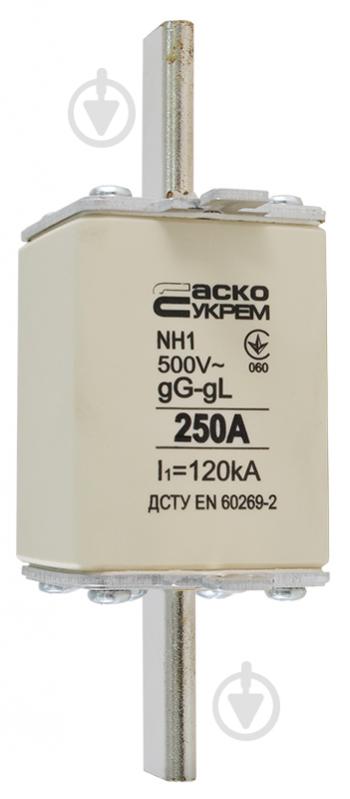 Предохранитель плавкий АСКОУКРЕМ NH1 250A gG A0050010032 - фото 3