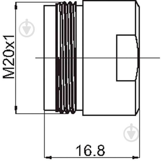 Аэратор Rubineta 20х1 636735 - фото 2