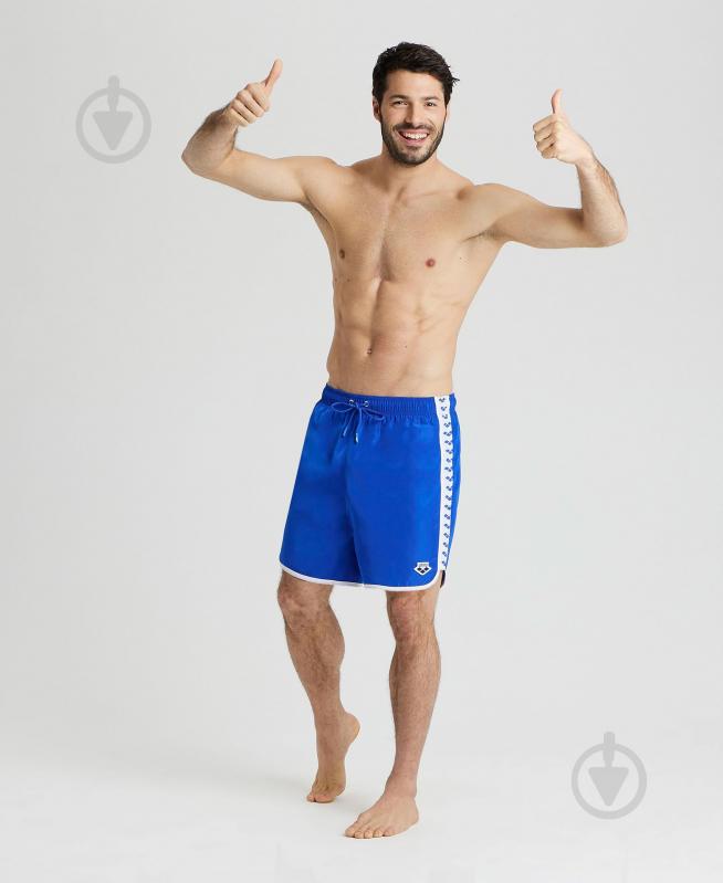 Шорти Arena ICONS TEAM STRIPE BOXER 004407-810 р. XXL блакитний - фото 3