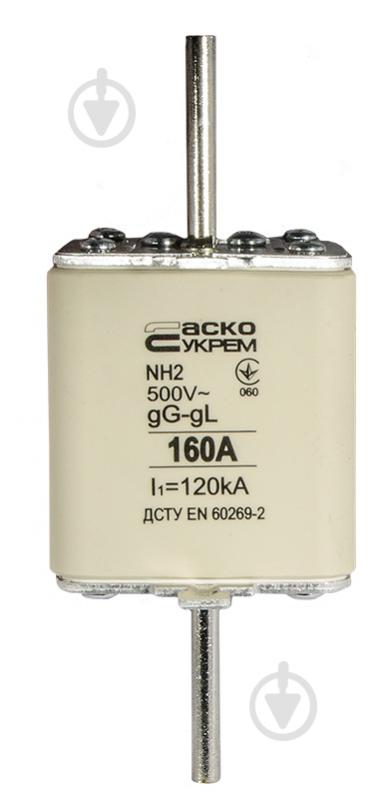 Предохранитель плавкий АСКОУКРЕМ NH2 160A gG A0050010034 - фото 1