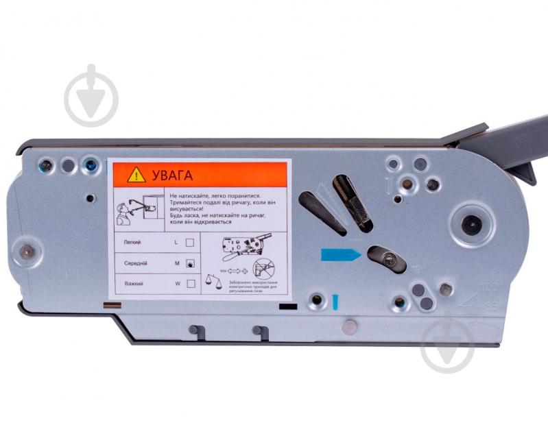 Підйомний механізм DC Bi-fold Medium для фасаду кухні 7,7-9,5 кг графіт без доводчика - фото 3 Підйомний механізм DC Bi-fold Medium для фасаду кухні 7,7-9,5 кг графіт без доводчика - фото 3