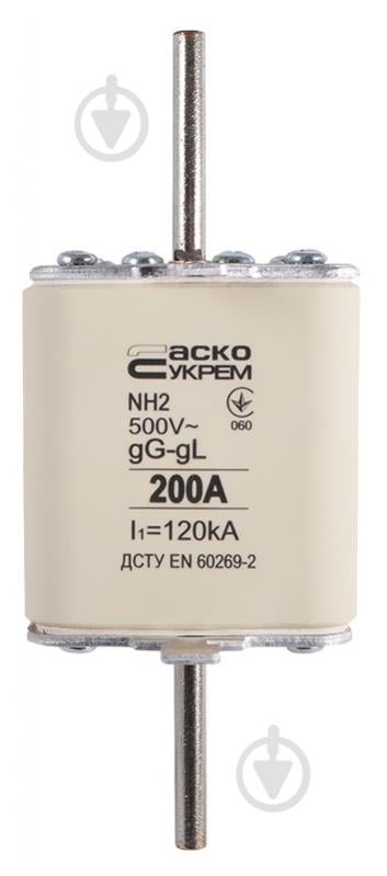Предохранитель плавкий АСКОУКРЕМ NH2 200A gG A0050010042 - фото 1