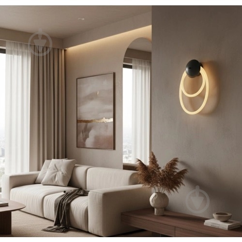 Бра Valeso Base THB63813-2 20 Вт LED-модуль черный 47777 - фото 2 Бра Valeso Base THB63813-2 20 Вт LED-модуль черный 47777 - фото 2