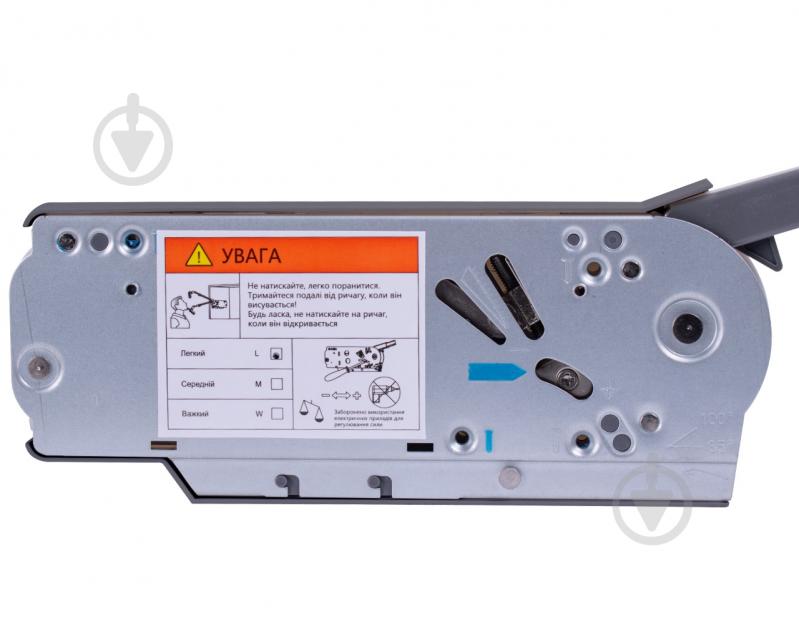 Підйомний механізм DC Bi-fold Light для фасаду кухні 5,7-7,8 кг графіт без доводчика - фото 2 Підйомний механізм DC Bi-fold Light для фасаду кухні 5,7-7,8 кг графіт без доводчика - фото 2