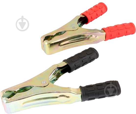 Зажимы для старт-кабеля MasterTool 21,5 см (81-0119) - фото 1