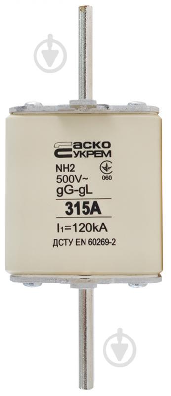 Предохранитель плавкий АСКОУКРЕМ NH2 315A gG A0050010036 - фото 1