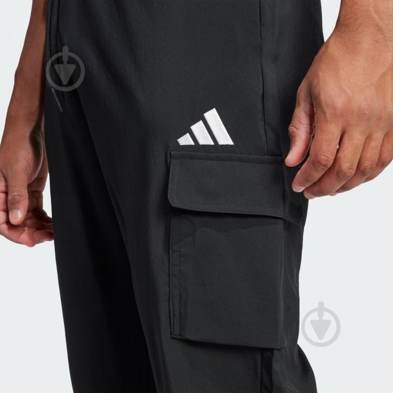 Штани Adidas M SL CARGO PT JF3538 р. M чорний - фото 4 Штани Adidas M SL CARGO PT JF3538 р. M чорний - фото 4