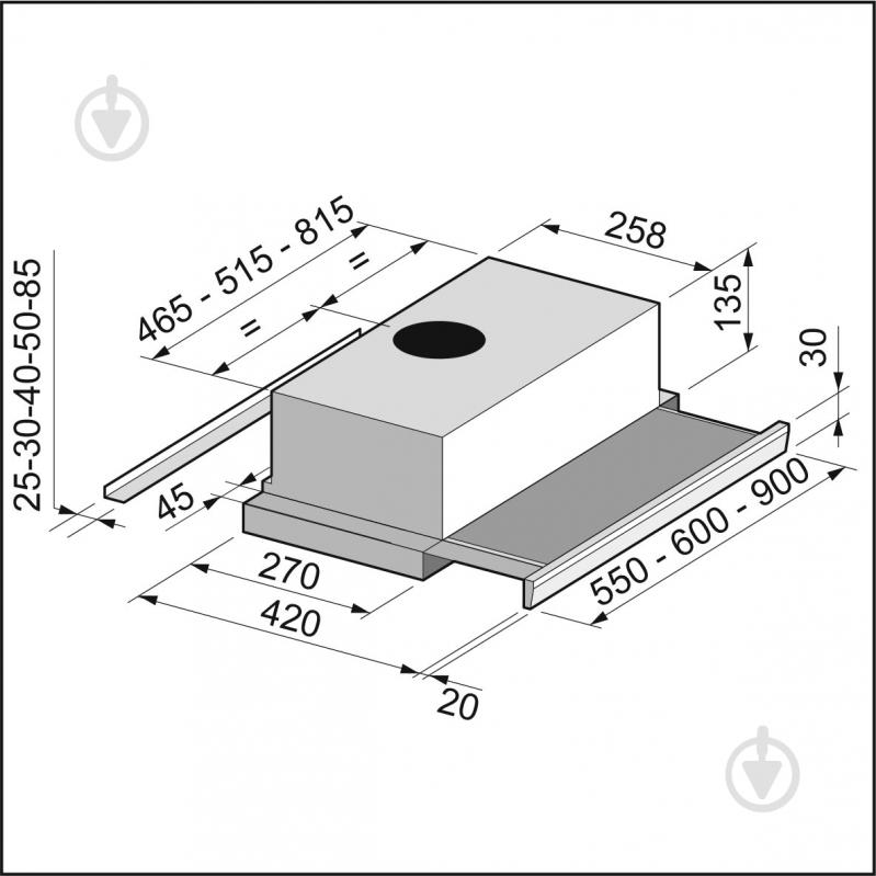 Вытяжка Zirtal Slide 60 WH - фото 9 Вытяжка Zirtal Slide 60 WH - фото 9