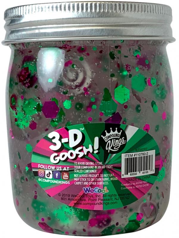 Слиз-лизун Compound Kings Slime 3-D Goosh з окулярами 300116-2 - фото 1