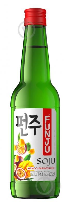Соджу Funju Mango-Passion 15% 0,35 л - фото 1