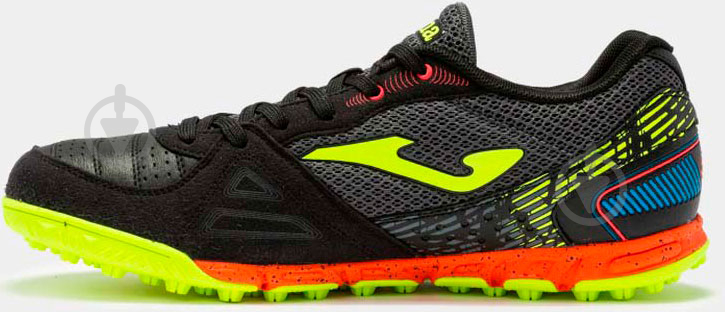 Cороконіжки Joma MUNDIAL 2201 NEGRO VERDE FLUOR TURF MUNS2201TF р.45 чорний - фото 2