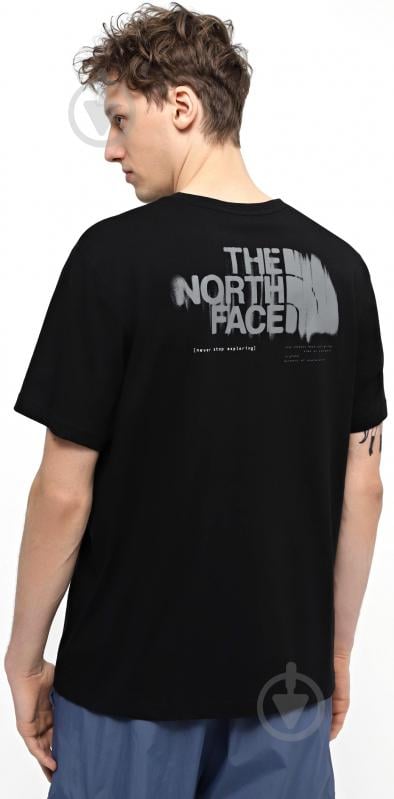 Футболка THE NORTH FACE M GRAPHIC S/S TEE 3 NF0A87EWJK3 р.M черный - фото 2