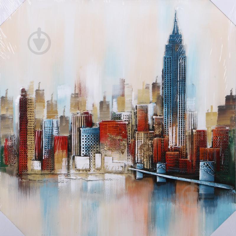 Картина 3D Нью Йорк 80x80 см - фото 1