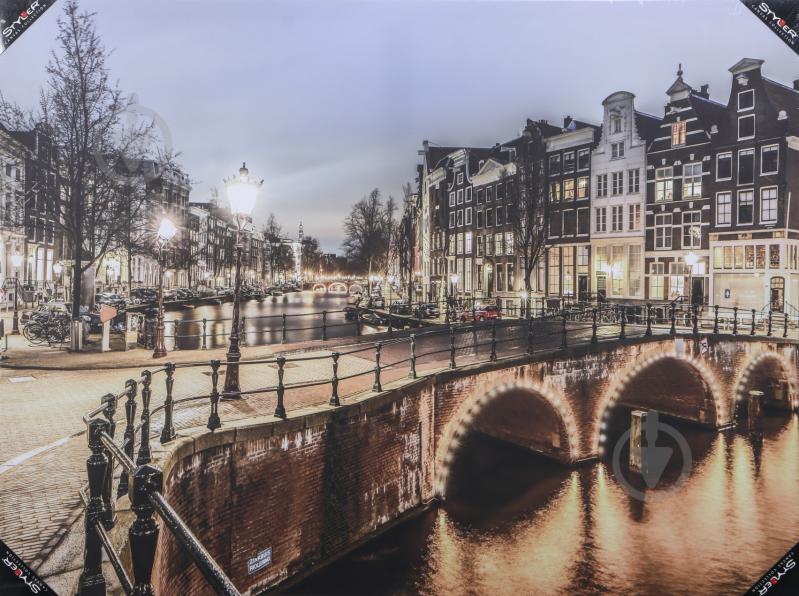 Картина Амстердам 100x75 см Styler - фото 1 Картина Амстердам 100x75 см Styler - фото 1