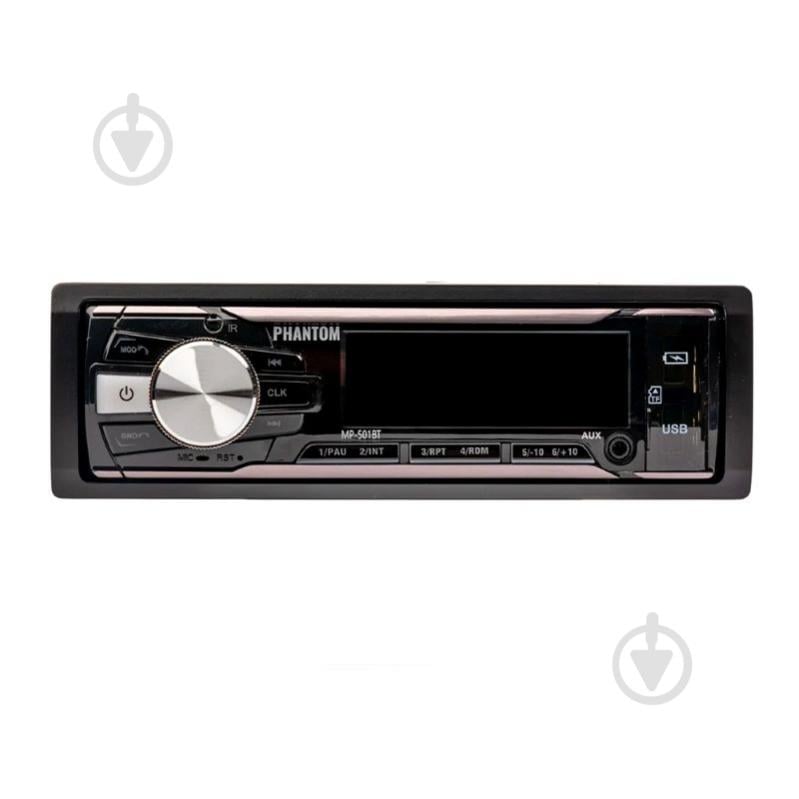 Автомагнітола Phantom MP-501BT - фото 1 Автомагнітола Phantom MP-501BT - фото 1