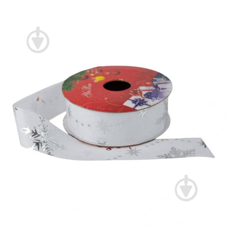 Лента Chomik 2,5 см 2,7 м красный / белый / золотой - фото 3 Лента Chomik 2,5 см 2,7 м красный / белый / золотой - фото 3