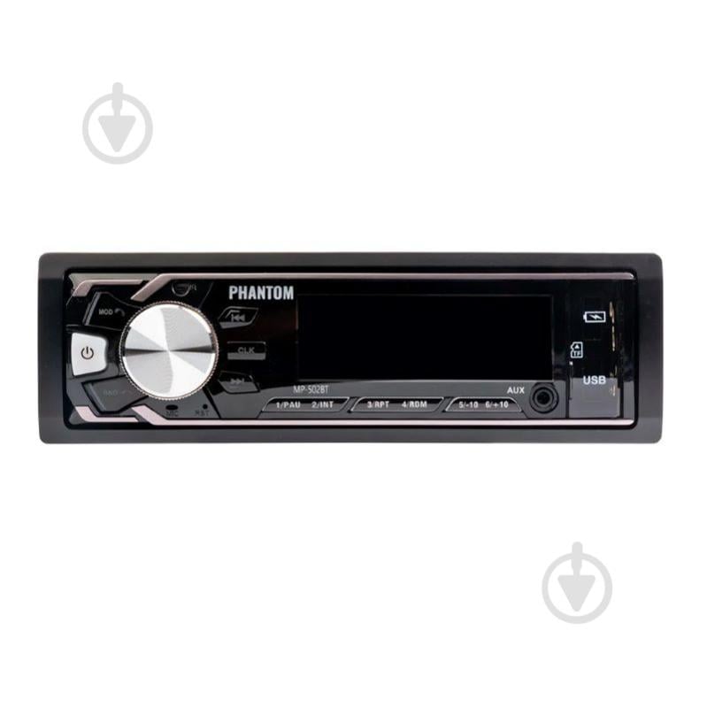 Автомагнітола Phantom MP-502BT - фото 1