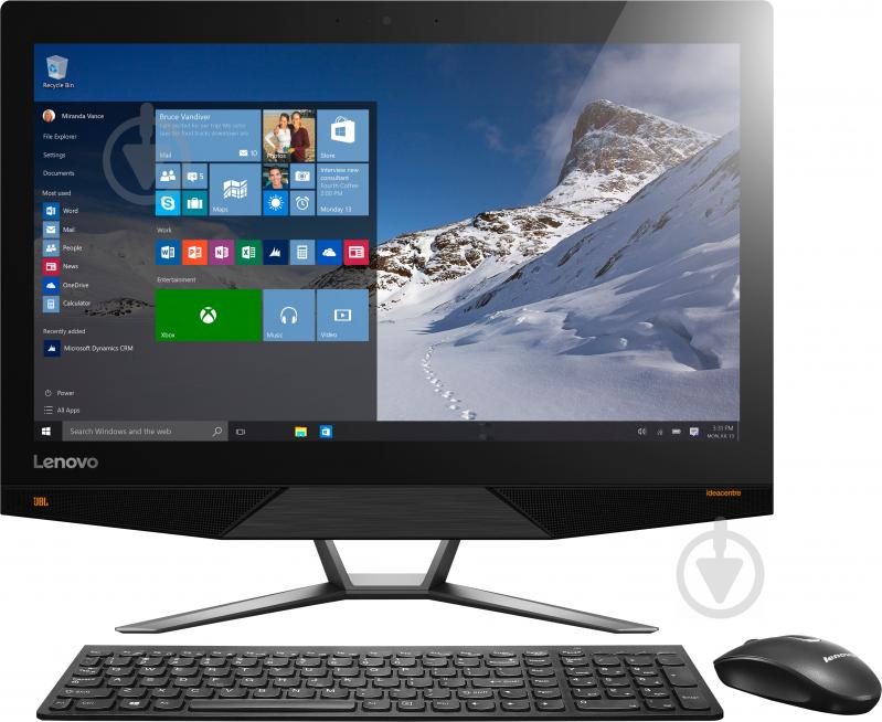 Моноблок Lenovo IdeaCentre AIO 700 23,8" (F0BE00ARUA) black - фото 1