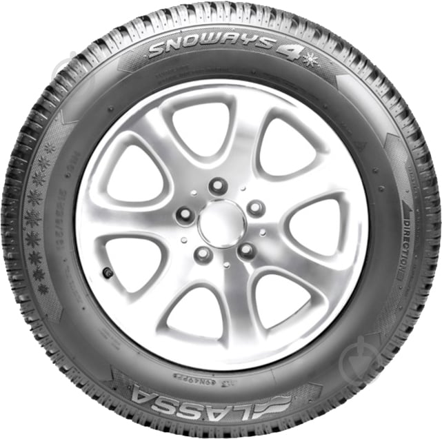Шина LASSA Snoways 4 195/55 R15 85 H нешипованая зима - фото 4