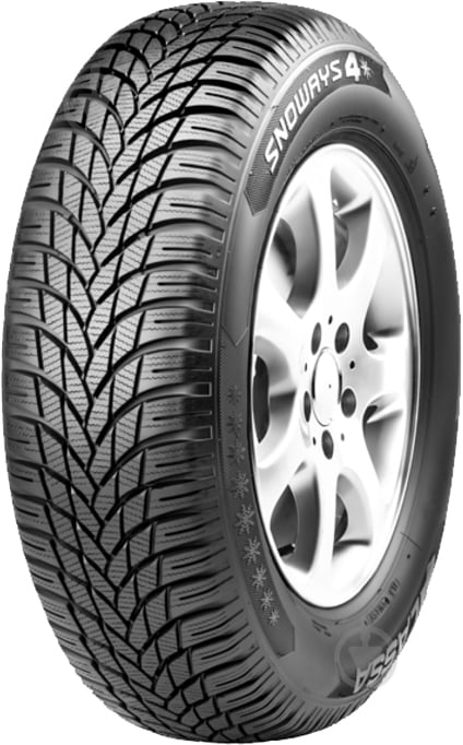 Шина LASSA Snoways 4 195/55 R15 85 H нешипованая зима - фото 1