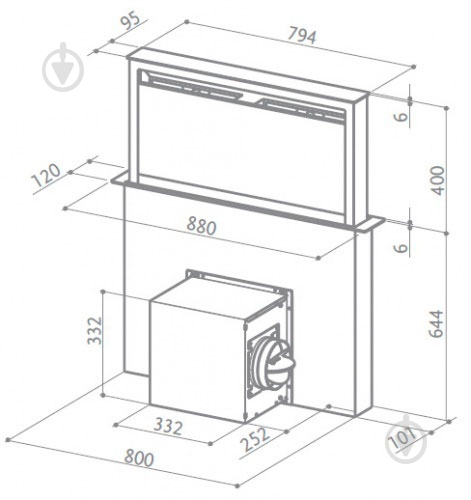 Вытяжка Faber Fabula Evo BK A90 - фото 5 Вытяжка Faber Fabula Evo BK A90 - фото 5