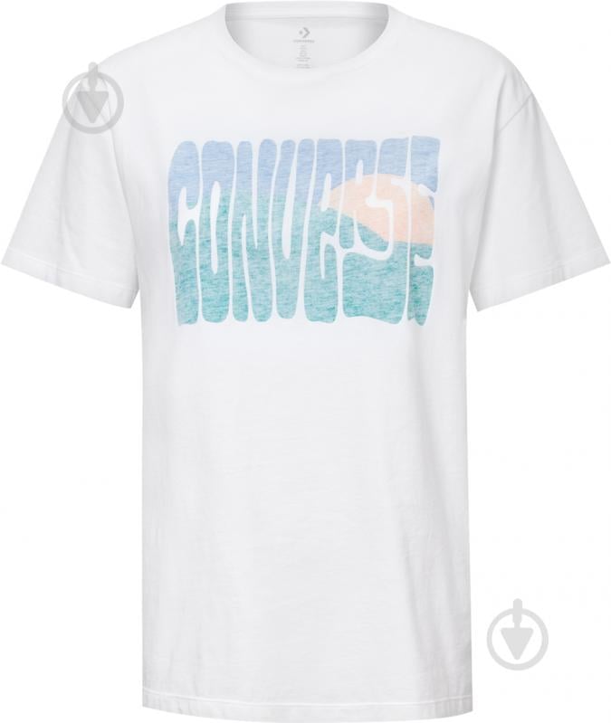 Футболка Converse 10018939-102 р.XS белый - фото 1