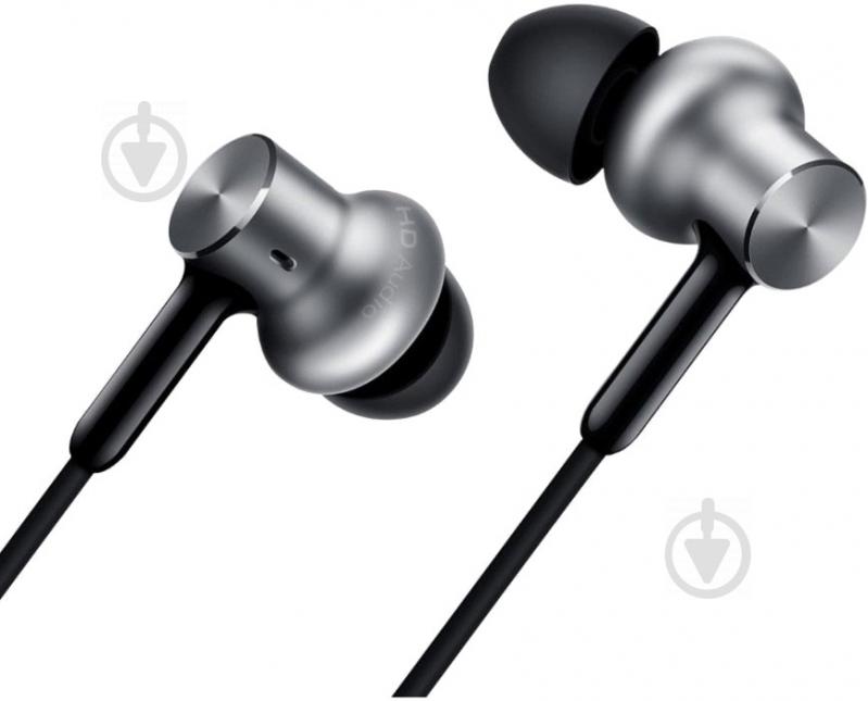 Гарнитура Xiaomi Mi In-Ear Pro HD (ZBW4369TY) silver - фото 2