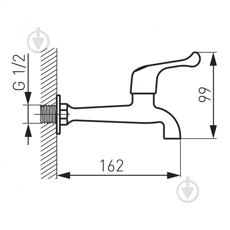 Кран Ferro Titania Iris 92006.0 - фото 2