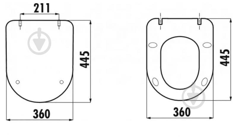 Унитаз подвесной CREAVIT FE320.20100+KC4080.CBM FREE - фото 4