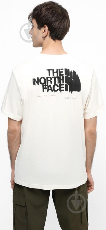 Футболка THE NORTH FACE M GRAPHIC S/S TEE 3 NF0A87EWQLI р.S білий - фото 2